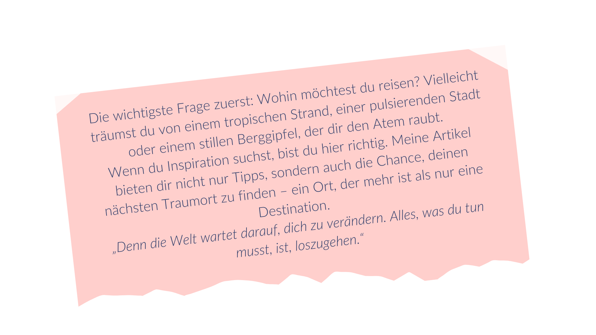 Reiseblog
